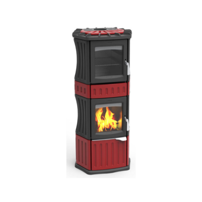 Poêle à bois cheminée 3 faces - FIREMATIC Vegas 14 kW